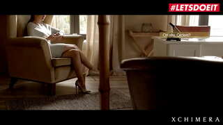 XCHIMERA - Lauren Crist - Sexy tchèque Adolescent Tente de Sexe Rugueux Avec Une Mature Homme d&#039;expérience