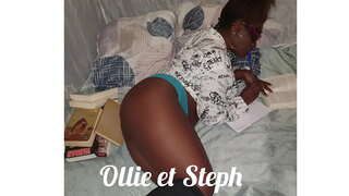 &amp; eacute;tudiante black a lunettes fait une bonne pipe