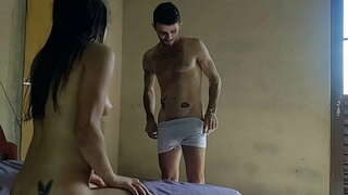 Novinha Lalla Potira dando gostoso પેરા Betosmoke ઈ મોટી Bambu