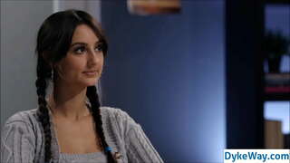 ���ેસ્બિયન, સીધા છોકરી અને શિક્ષક